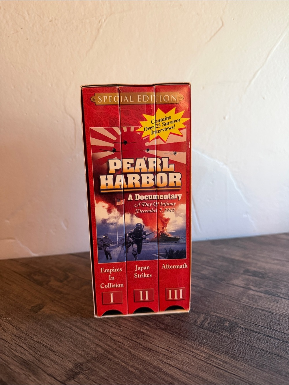 Pearl Harbor Special Edition Documentary Box Set - Red